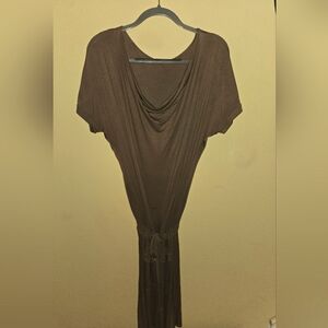 Brown Casual Dress